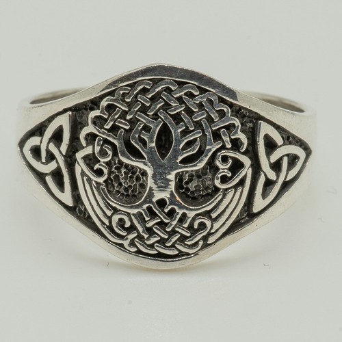 Arbre vie 925 bague argent - de,