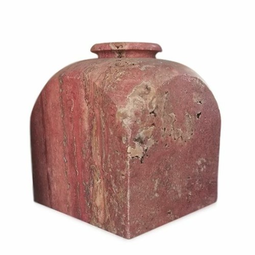 Vase table travertin - table,