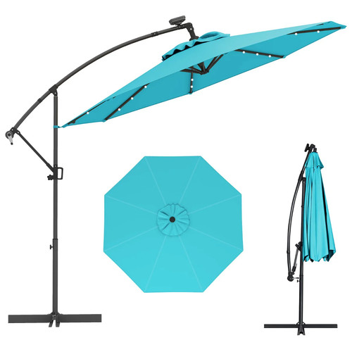 Parasol déporté rotatif - déporté, 3m