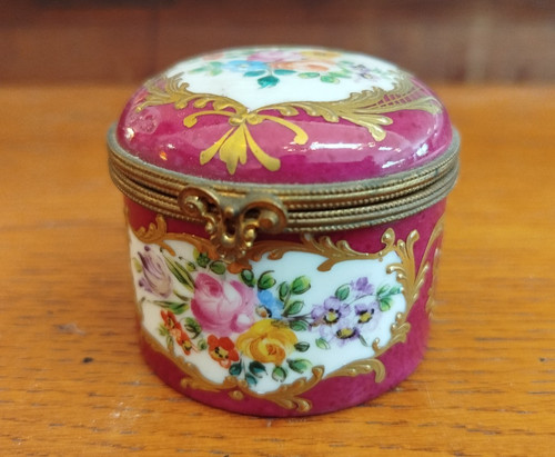 Pilulier porcelaine paris - pilulier,