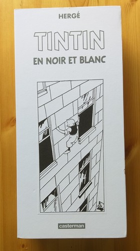Blister herge tintin - herge, noir