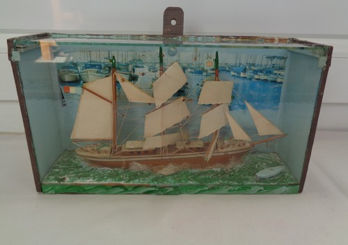 Diorama maquette voilier - diorama,