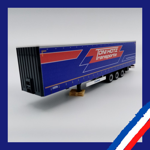 Herpa semi remorque lowliner - -, semi-remorque