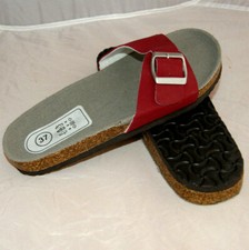 paire de CLAQUETTE TONG ROUGE