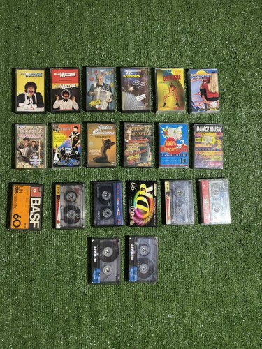 Lot cassettes audio vintage