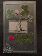 CP FRAME BOAT SAILBOAT TREFLES FELT - 61947