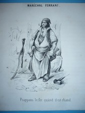 GRAVURE  1841 MARÉCHAL FERRANT 
