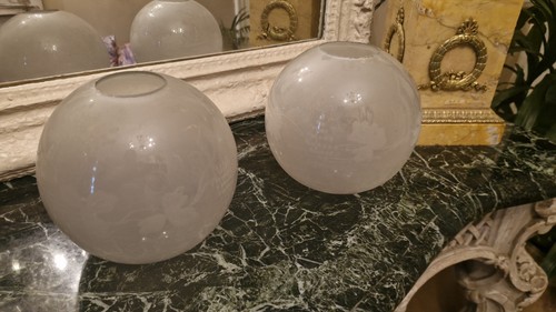 Paire globe éclairage - paire, de