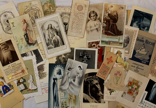 Images pieuses lot 50 - pieuses,