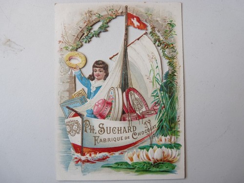 Chromo ajouré chocolat
