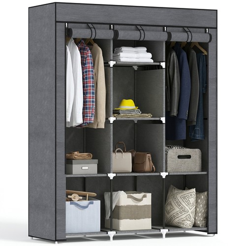 Homcom penderie tissu - penderie,
