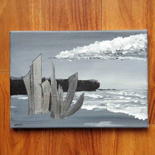 Tableau peinture acrylique - peinture,