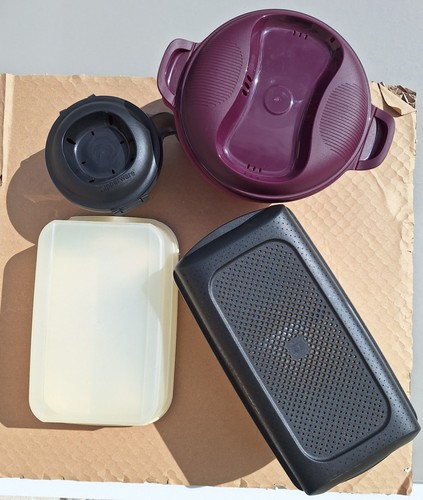 Lot tupperware boîte pain - lot,