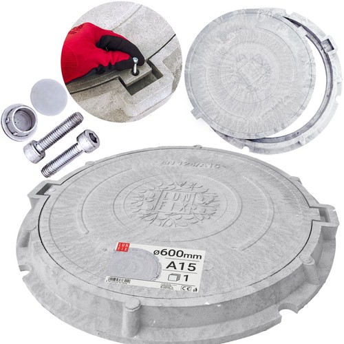 Couvercle regard rond 600 - , mm