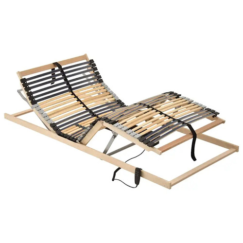 Sommier lattes marron x - sommier, 90