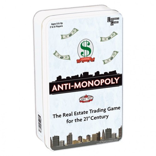 Anti monopoly tin - anti-monopoly, board