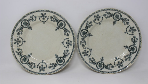 Anciennes assiettes gien - assiettes,