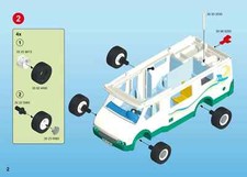 pièce détachée playmobil camping car 6671, de 2005