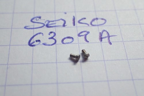Seiko 6309a vis de cadran - vis,