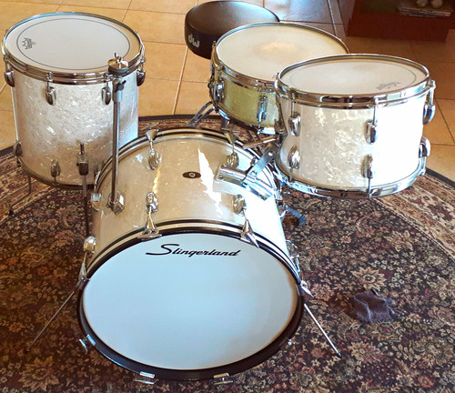 Slingerland white pearl - slingerland,