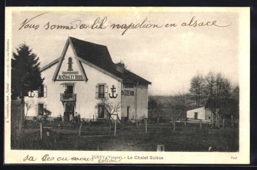 Cpa igney vosges le - cpa,