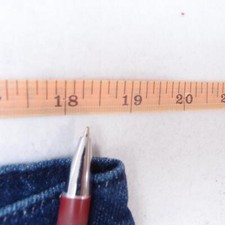 Hommes HUGO BOSS 708 Ajusté Straight Élasthanne Bleu Jeans W36 L34