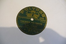 CHOPIN FANTAISIE POLONAISE 78RPM PIANO WALTER REHBERG PIANO "BECHSTEIN" GRAND.