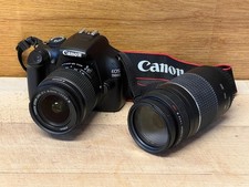 Canon EOS 1100D DSLR Camera with EF-S 18-55 & 75-300mm zoom. 12.2Mp.