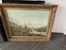peinture ancienne huile sur