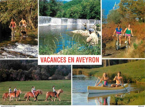 Carte postale aveyron - postale,