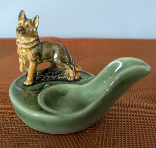 Vintage porte pipe chien - vintage, /