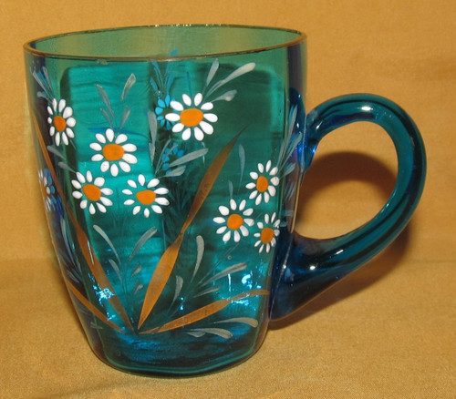Verre chope bleu - , turquois
