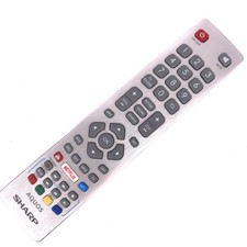 Nouvelle télécommande originale SHW/RMC/0115 pour Sharp Aquos TV Netflix LC-4...