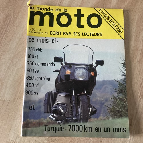 Monde moto n 52 - de,
