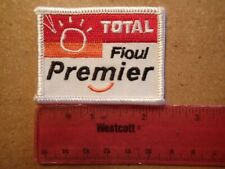 Vintage Embroidered Patch-TOTAL FIOUL PREMIER GAS/FUEL, FRANCE-Excellent