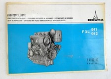 Deutz F3L 911 912 Z0150-63 liste des pièces de rechange liste des pièces de re
