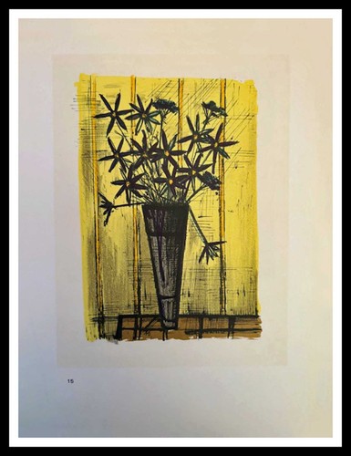 Bernard buffet bouquet de - bernard,
