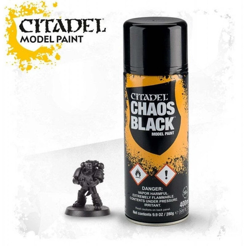 Citadel chaos black spray - black,