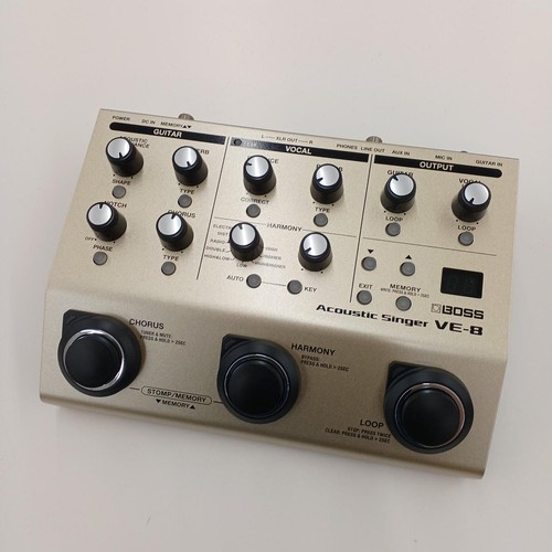 Pédale multi effets boss 8 - pédale, ve-8