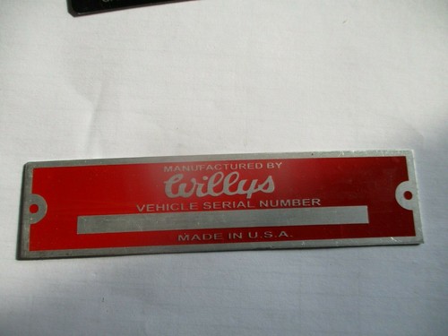 Panneau type willys terrestre - type,