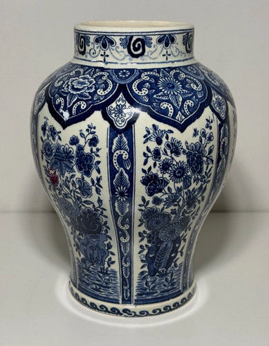 Vase delfts regout - delfts, p