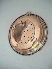 Petit Vieux Égouttoir Cuivre