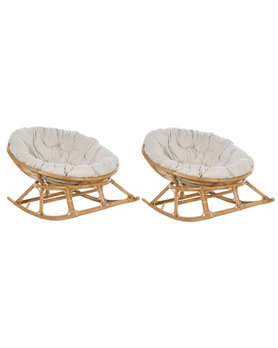Fauteuils bascule ronds - à,