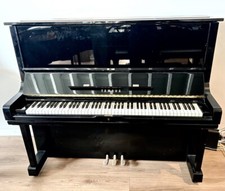 Yamaha U3 1977 Full Upright Piano 52" High Polished Black