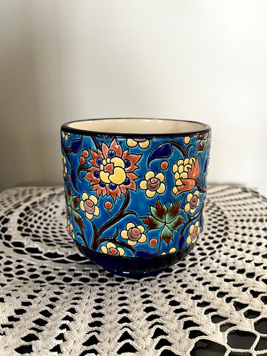 Cache pot emaux longwy - de,