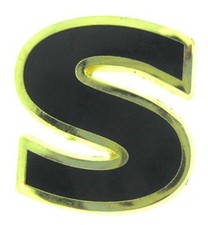 2010 Paris Disneyland New Generation Character Icon Letter-S Pin Rare