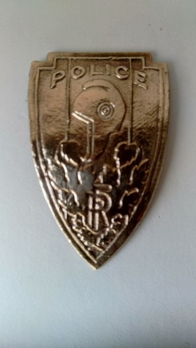 Obsolète insigne de casque - ,
