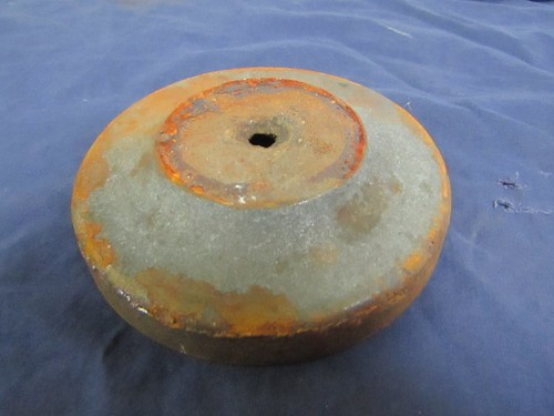 Antique cast iron base - antique,