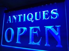 Ancien panneau lumineux néon