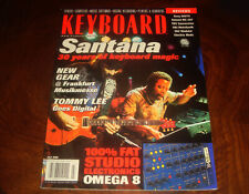 KEYBOARD MAGAZINE JULY 2000 Santana, Tommy Lee, Korg OASYS, Roland MC307, Omega8